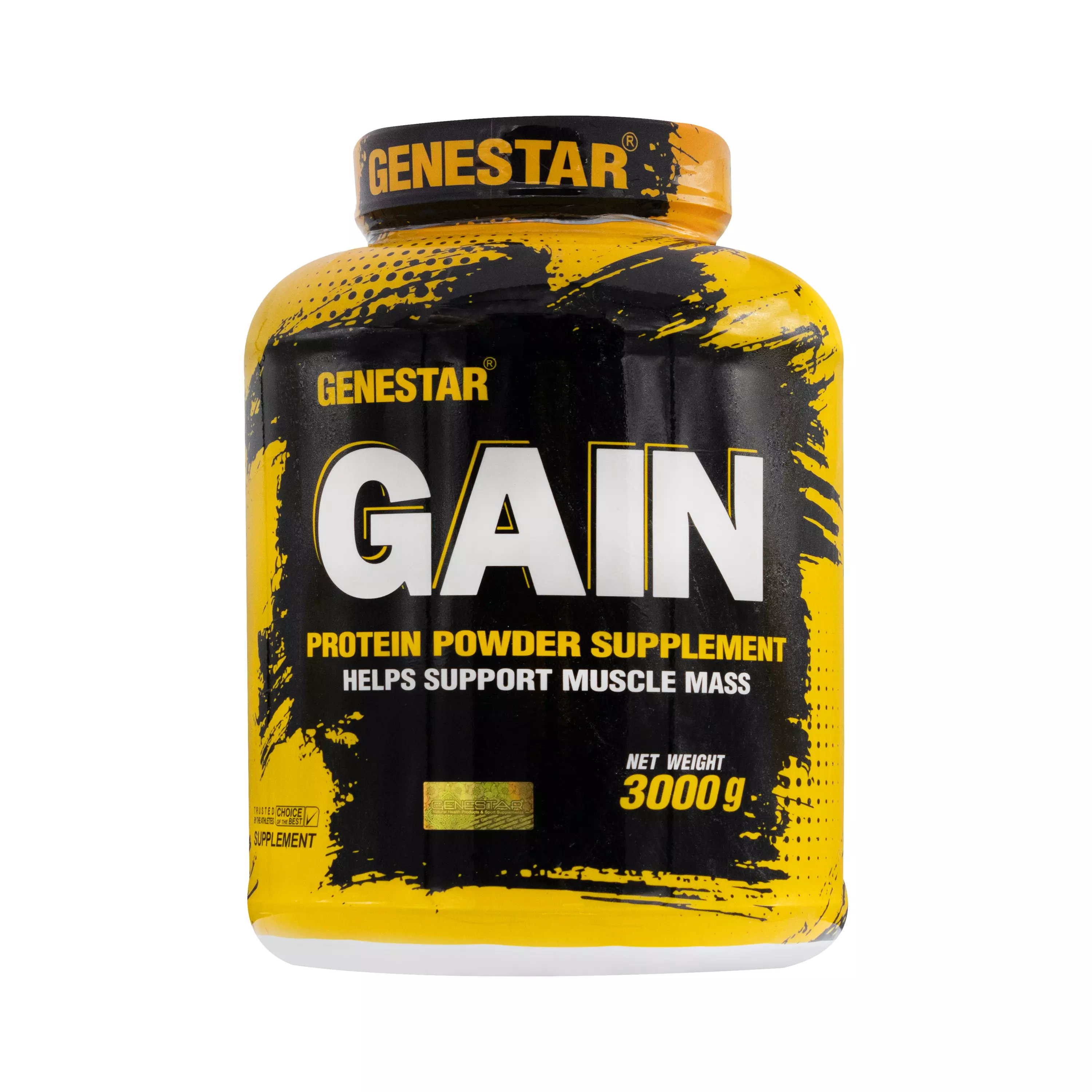 پودر گین شیر شکلات قوطی 3000 گرمی ژن استار